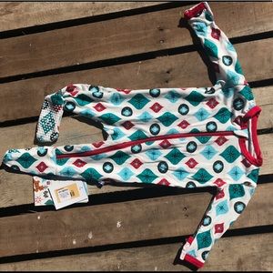 NWT Kickee Pants footed pajamas size 3-6 months